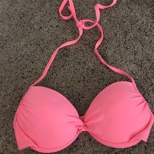 Target Coral Bikini Top Size Small